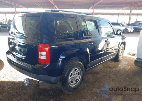 2015 Jeep Patriot Sport из США, поврежденный, VIN 1C4NJPBB1FD399741